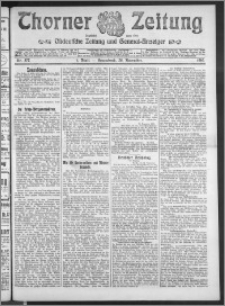 Thorner Zeitung 1910, Nr. 277 1 Blatt