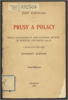 Prusy a Polacy