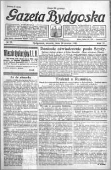 Gazeta Bydgoska 1926.03.30 R.5 nr 73