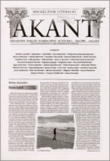 Akant : miesięcznik literacki 2000 R.3 nr 7(33)