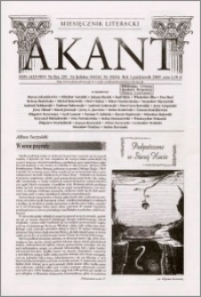 Akant : miesięcznik literacki 2000 R.3 nr 10(36)