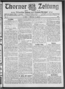 Thorner Zeitung 1911, Nr. 21 1 Blatt