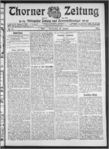 Thorner Zeitung 1911, Nr. 22 1 Blatt