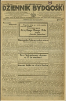 Dziennik Bydgoski, 1929, R.23, nr 1