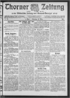 Thorner Zeitung 1911, Nr. 74 1 Blatt