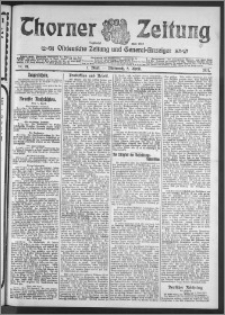 Thorner Zeitung 1911, Nr. 81 1 Blatt