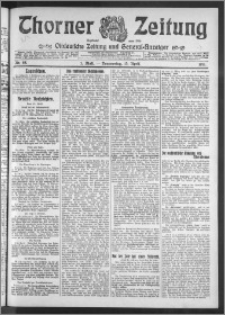 Thorner Zeitung 1911, Nr. 88 1 Blatt