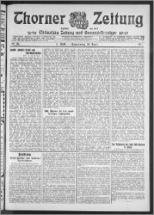 Thorner Zeitung 1911, Nr. 88 2 Blatt