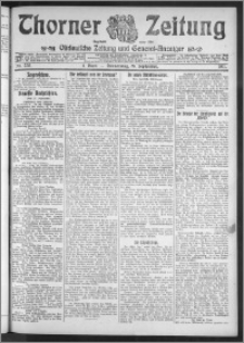 Thorner Zeitung 1911, Nr. 228 1 Blatt