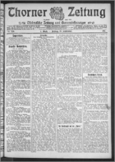 Thorner Zeitung 1911, Nr. 229 1 Blatt