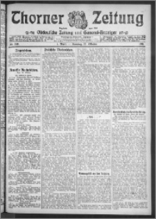 Thorner Zeitung 1911, Nr. 249 1 Blatt