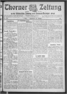 Thorner Zeitung 1911, Nr. 254 1 Blatt