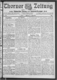 Thorner Zeitung 1911, Nr. 263 1 Blatt