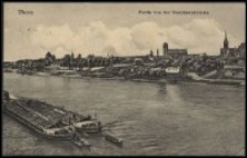Toruń - widok z mostu kolejowego - Partie von der Eisenbahnbrücke