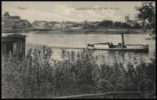 Toruń - Wisła - Thorn. Weichselpartie mit Blick nach der Stadt