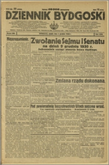 Dziennik Bydgoski, 1930, R.24, nr 282