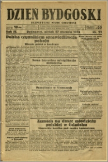 Dzień Bydgoski, 1933, R.4, nr 22