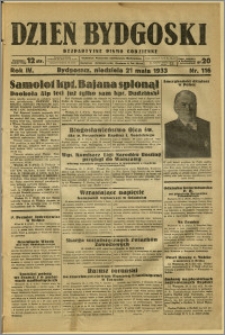 Dzień Bydgoski, 1933, R.4, nr 116