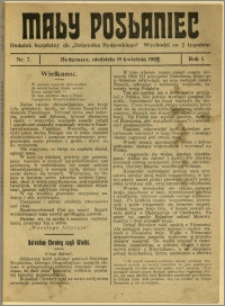 Mały Posłaniec, 1908, R.1, nr 7