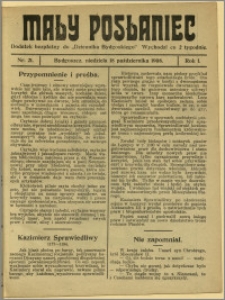 Mały Posłaniec, 1908, R.1, nr 21