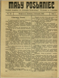 Mały Posłaniec, 1908, R.1, nr 22