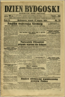 Dzień Bydgoski, 1931, R.2, nr 70