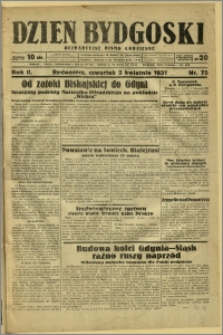 Dzień Bydgoski, 1931, R.2, nr 75