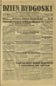 Dzień Bydgoski, 1931, R.2, nr 89