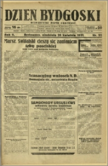 Dzień Bydgoski, 1931, R.2, nr 95