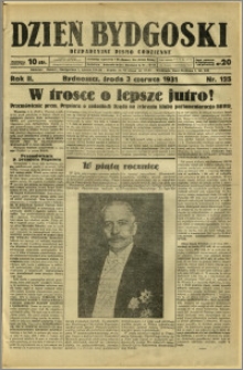 Dzień Bydgoski, 1931, R.2, nr 125