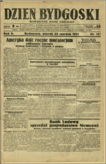 Dzień Bydgoski, 1931, R.2, nr 141