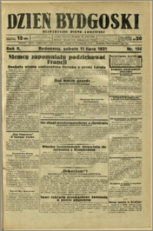 Dzień Bydgoski, 1931, R.2, nr 156