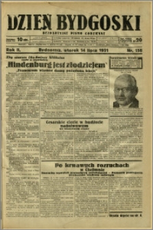 Dzień Bydgoski, 1931, R.2, nr 158