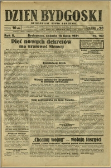 Dzień Bydgoski, 1931, R.2, nr 162