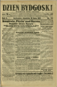 Dzień Bydgoski, 1931, R.2, nr 163