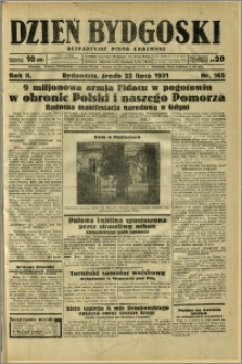 Dzień Bydgoski, 1931, R.2, nr 165