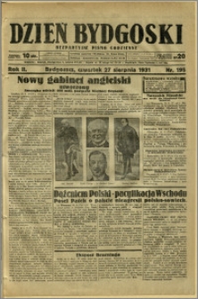 Dzień Bydgoski, 1931, R.2, nr 195