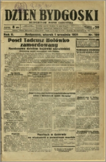 Dzień Bydgoski, 1931, R.2, nr 199