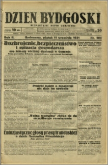 Dzień Bydgoski, 1931, R.2, nr 208