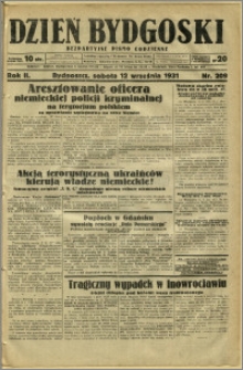 Dzień Bydgoski, 1931, R.2, nr 209