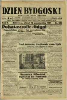 Dzień Bydgoski, 1931, R.2, nr 235