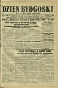 Dzień Bydgoski, 1931, R.2, nr 237