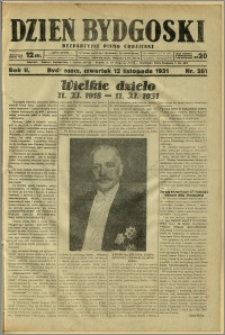 Dzień Bydgoski, 1931, R.2, nr 261