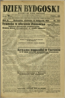 Dzień Bydgoski, 1931, R.2, nr 264