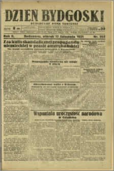 Dzień Bydgoski, 1931, R.2, nr 265