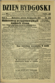 Dzień Bydgoski, 1931, R.2, nr 275