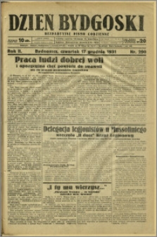 Dzień Bydgoski, 1931, R.2, nr 290