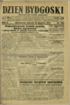 Dzień Bydgoski, 1931, R.2, nr 294