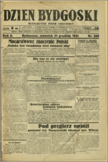 Dzień Bydgoski, 1931, R.2, nr 300