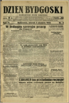 Dzień Bydgoski, 1932, R.3, nr 3